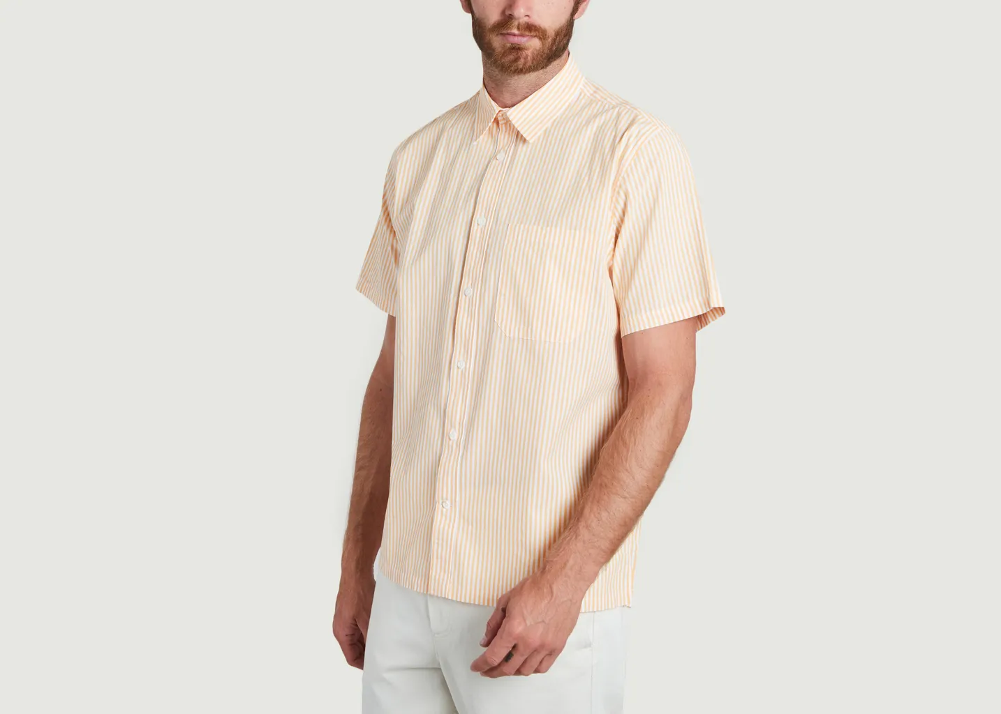 Chemise Oscar Light Stripe SS Norse Projects