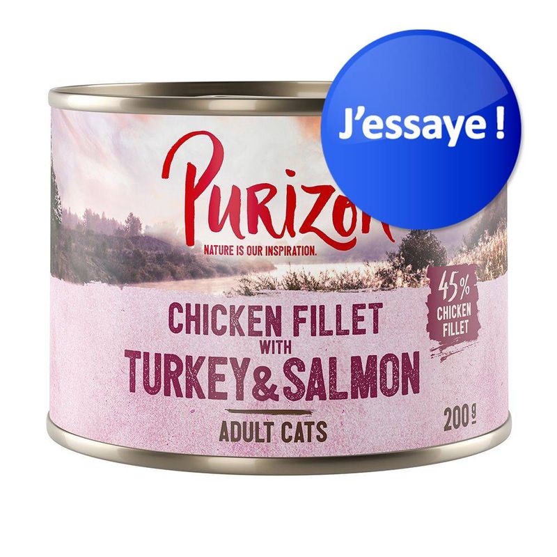 Lot mixte Purizon Adult en boîte - sans céréales