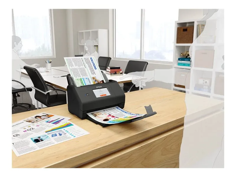 Epson WorkForce ES-580W DIN A4-Dokumentenscanner, ADF 100S.