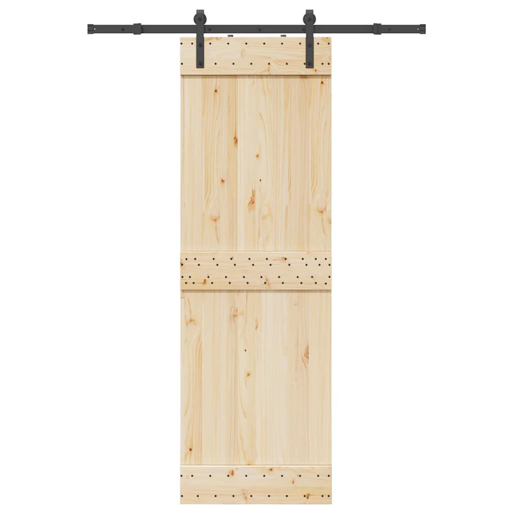 vidaXL Schuifdeurmontagesysteem 152,5 cm staal zwart