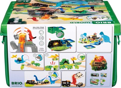 BRIO World 36104 Deluxe Sett med Dinosaurer