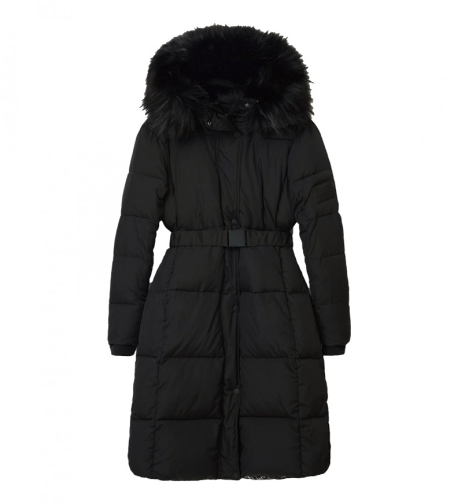 Casaco acolchoado Desigual Norway, preto