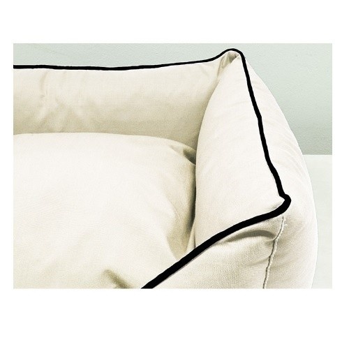 Cama impermeável bege para animais de estimação Comfort Pet Florida