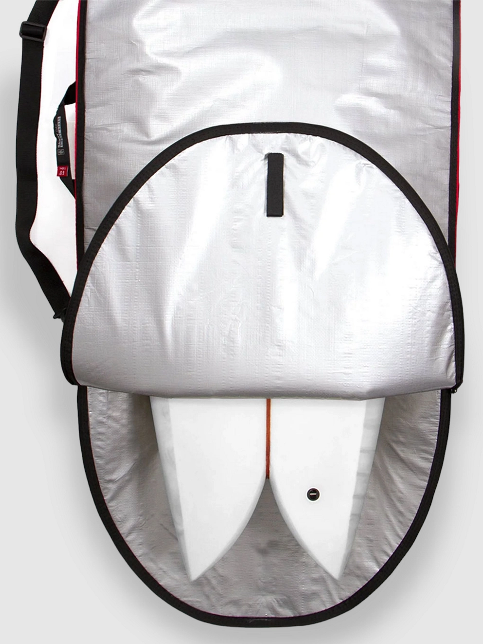 Ocean & Earth Barry Basic Fish 6'4 Surfboard Bag red