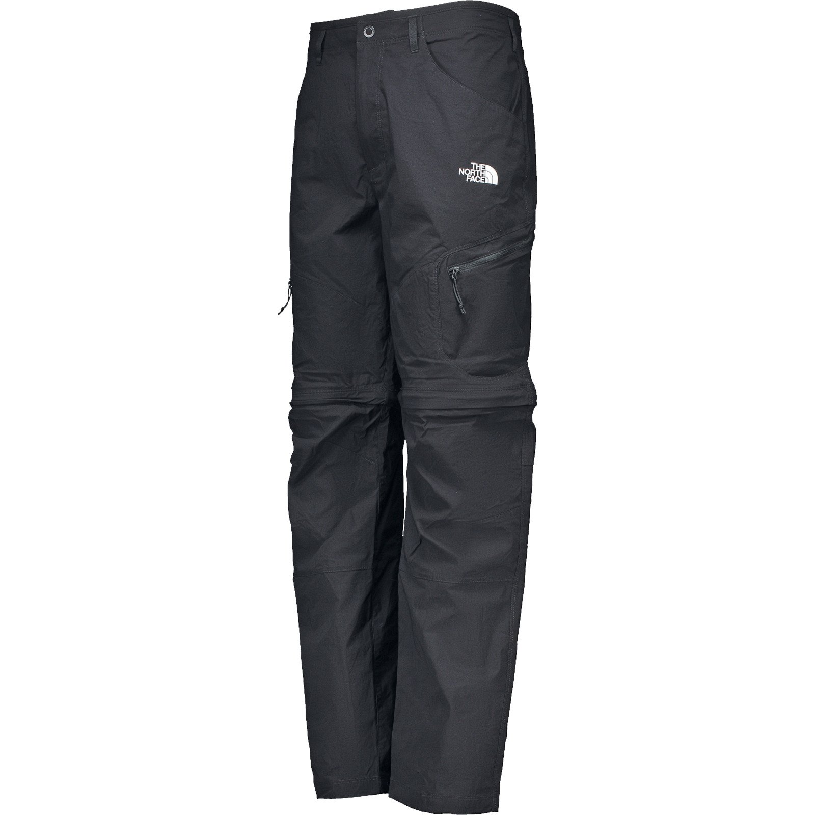 The North Face Herren-Trekkinghose Zip-off Exploration Conv Reg Tapered schwarz, 38