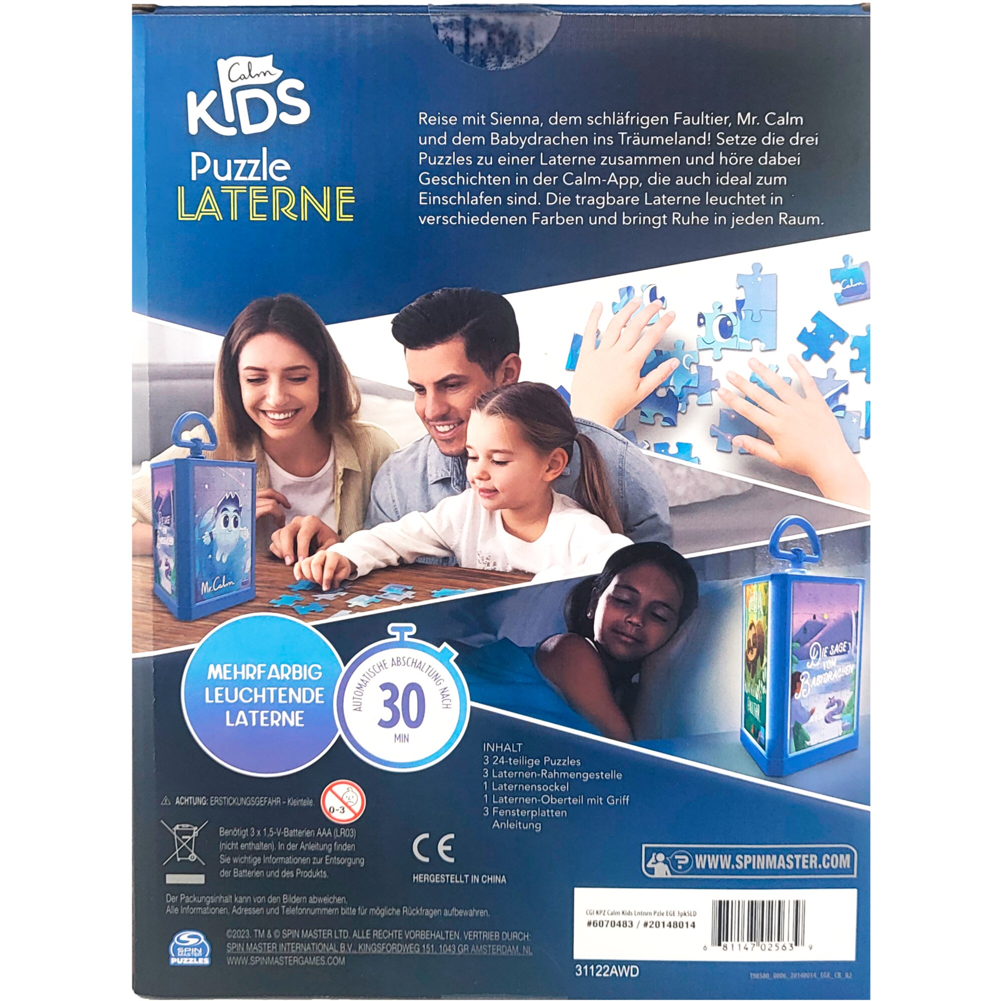 Spin Master Puzzle CALM Puzzle-Laterne