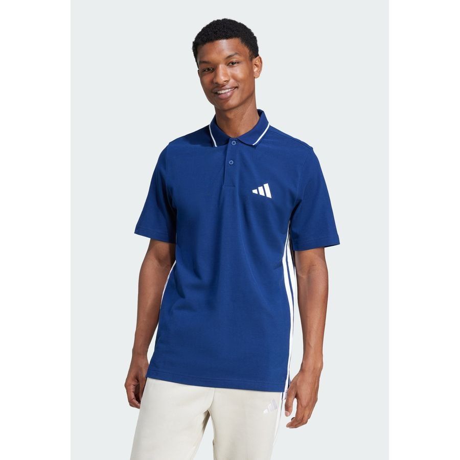 Adidas Polo piqué 3 bandes Essentials