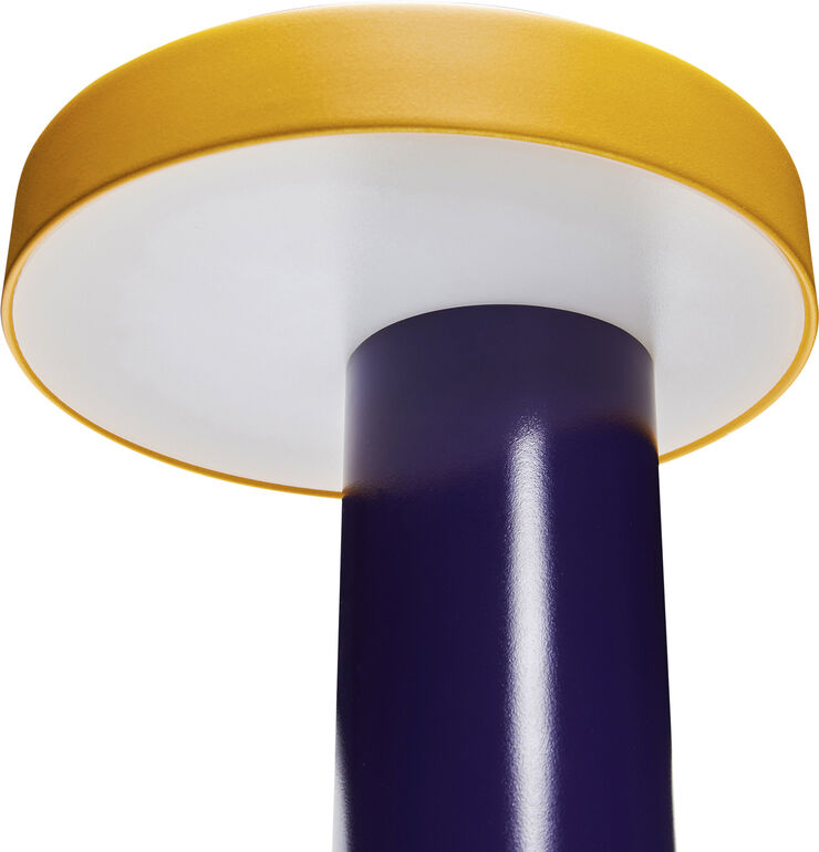 Hübsch Magic Table Lamp Purple/petrol/orange/yellow
