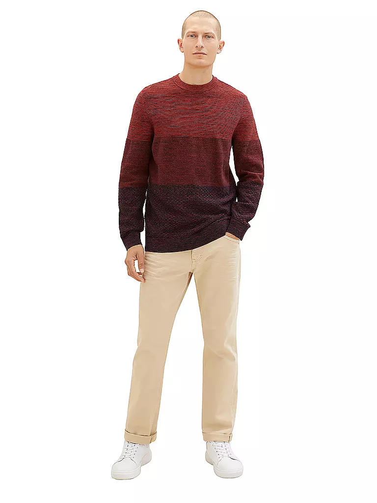 TOM TAILOR Pullover rot