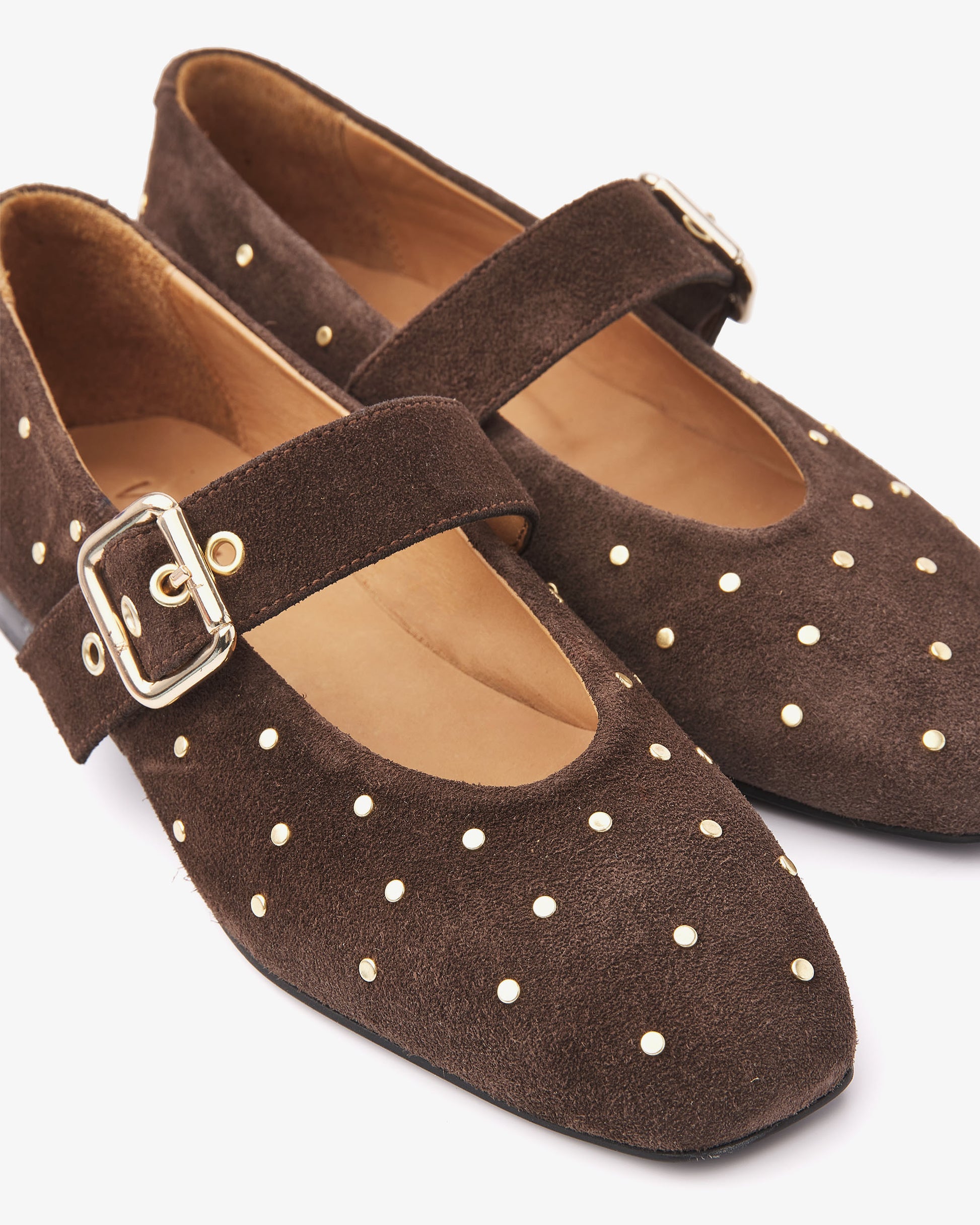 VIA VAI bruine ballerinas Lou Nina