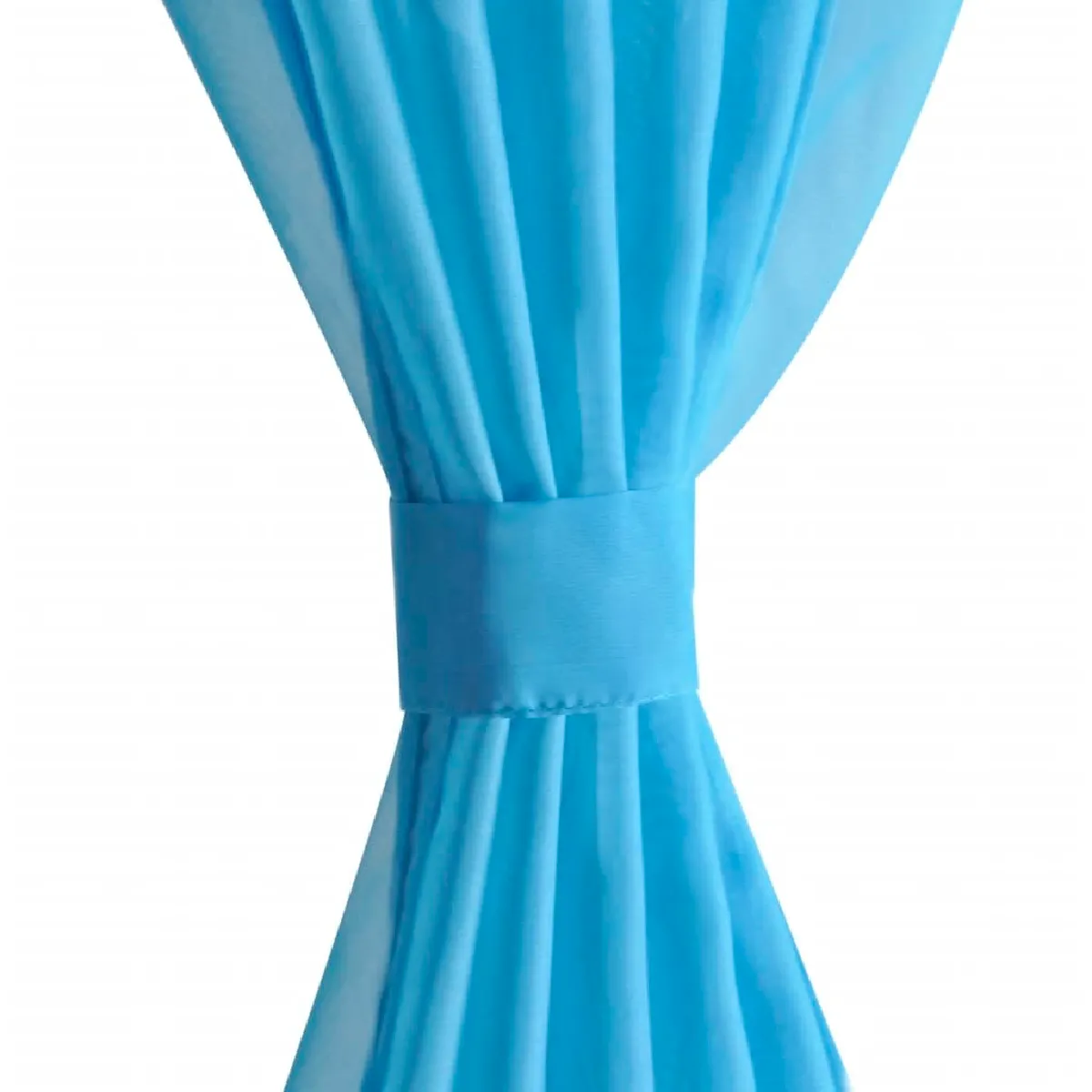 VidaXL Rideau fin 2 pcs - Turquoise