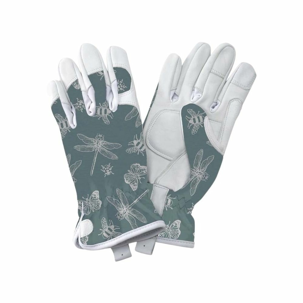 Gants de jardinage rembourrés avec motifs prenium insectes - taille m