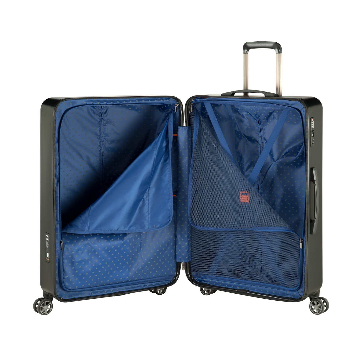 Princess Traveller PT-01 Deluxe Medium Trolley pitch black