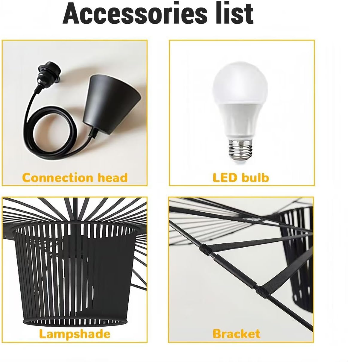 Vertigo Lampe Schwarz 200CM Modern Vintage Pendelleuchte Hängend Hängelampe Geeignet FüR Esstisch Wohnzimmer Schlafzimmer Hängeleuchte, Max 40W
