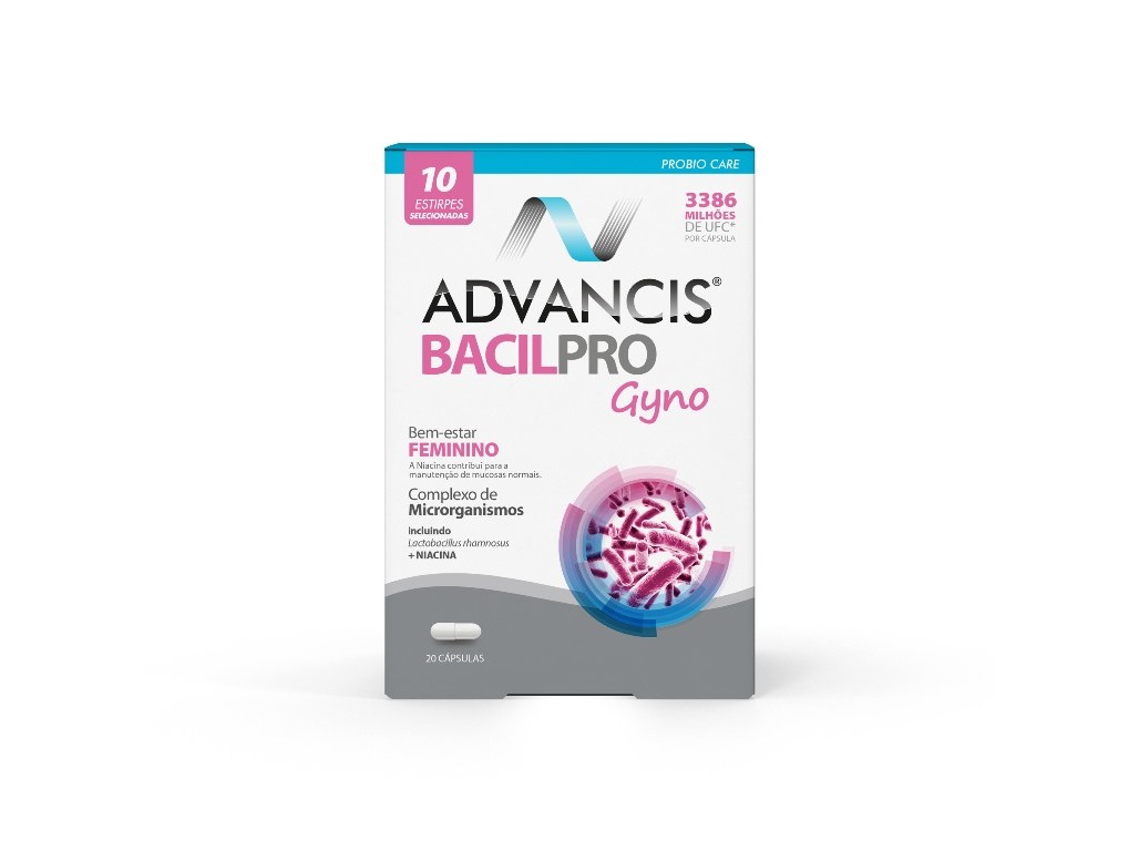 SUPLEMENTO ADVANCIS BACILPRO GYNO 20 CPS