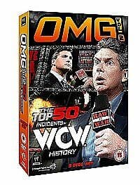 WWE: OMG! Volume 2 - The Top 50 Incidents in WCW History DVD (2014) Hulk Hogan Region 2