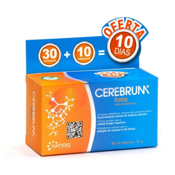 Natiris Cerebrum Forte 30   10 Cápsulas