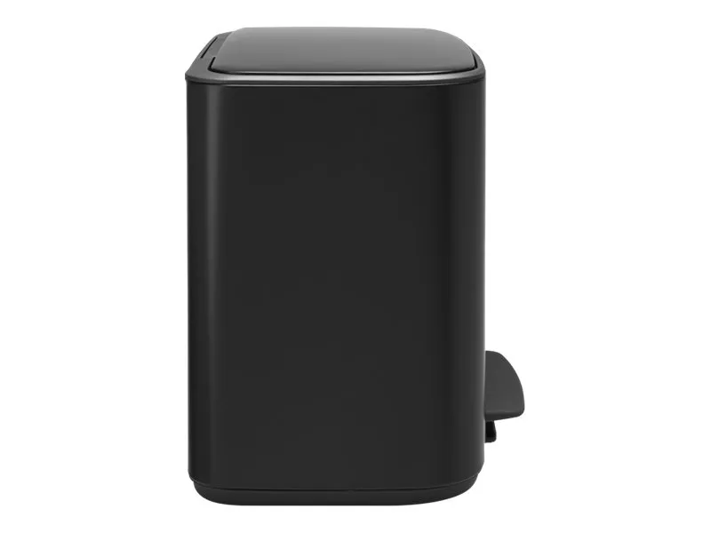 Brabantia Bo - Skraldespand - fliplåg - 34 L - fodpedal - mat sort