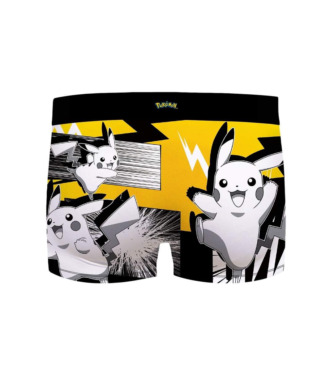 Boxer Homme Pikachu, Calecon Homme, POKEMON, Doux et Infroissable (Lot de 4)