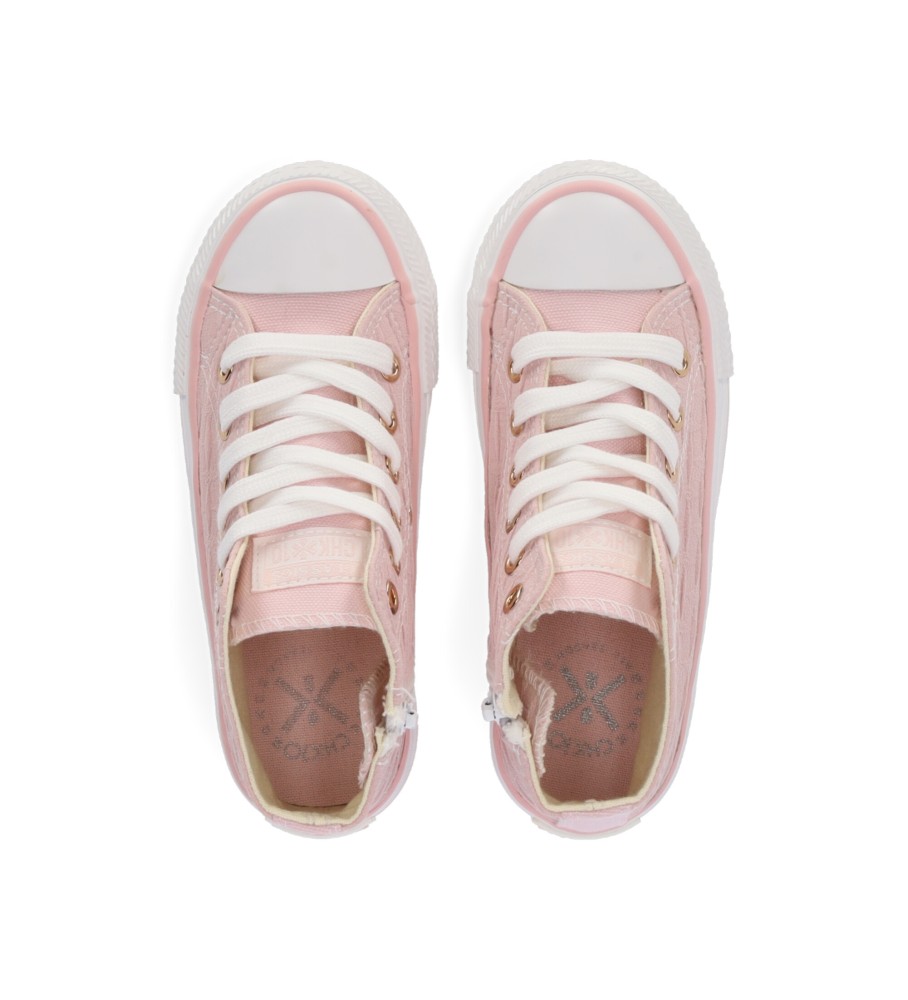 Tênis Infantil Chika10 City Kids, tamanho 24, cor rosa
