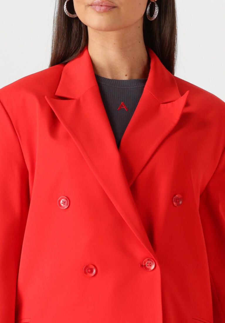 rode alix the label blazer ladies woven oversized blazer