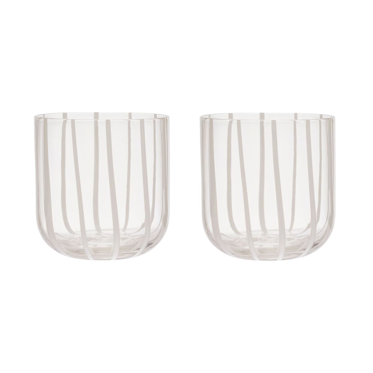 Mizu vannglass 2-pack, clear