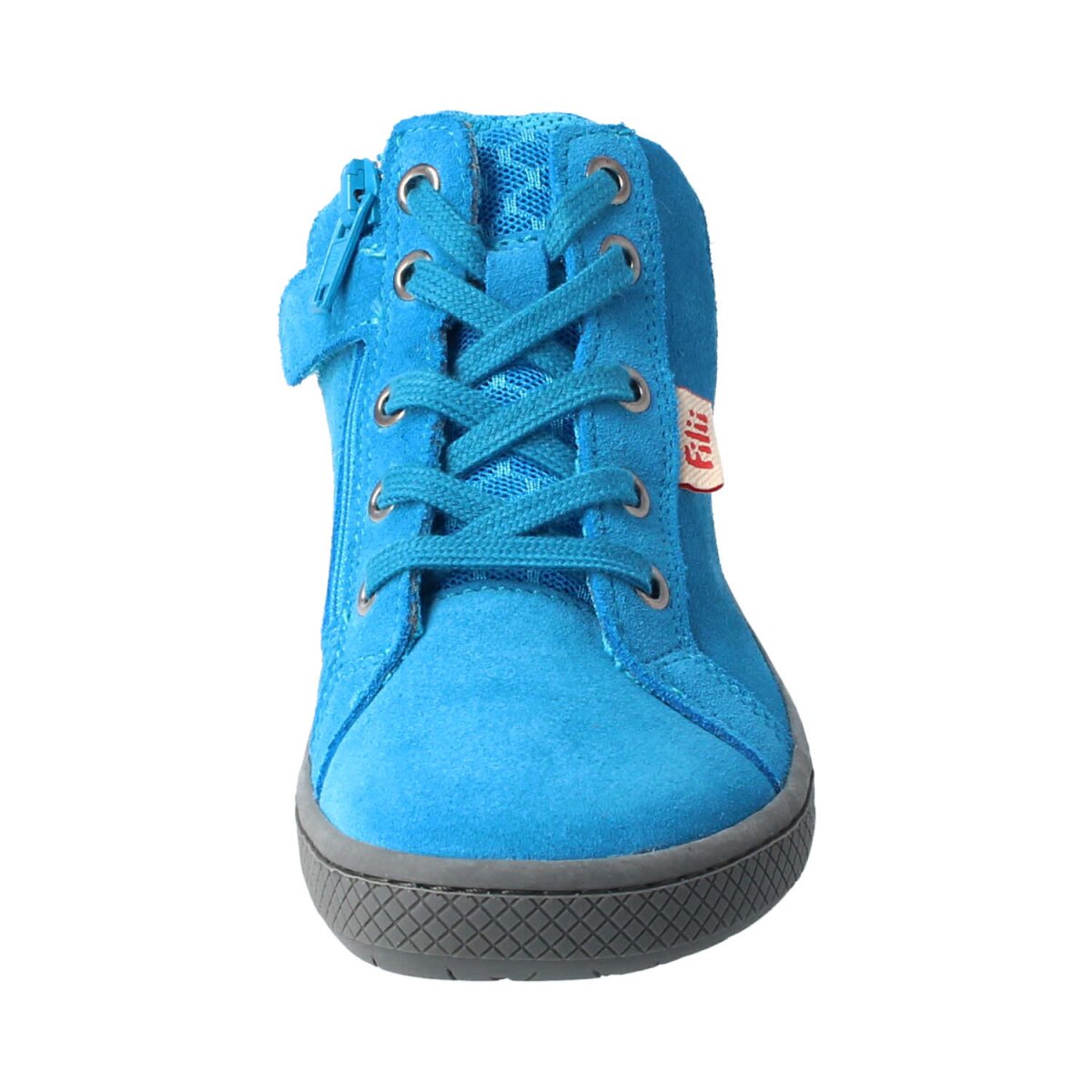 4051-22 Sneaker SKATER-ONE velours turquoise laces/zipper Weite/M
