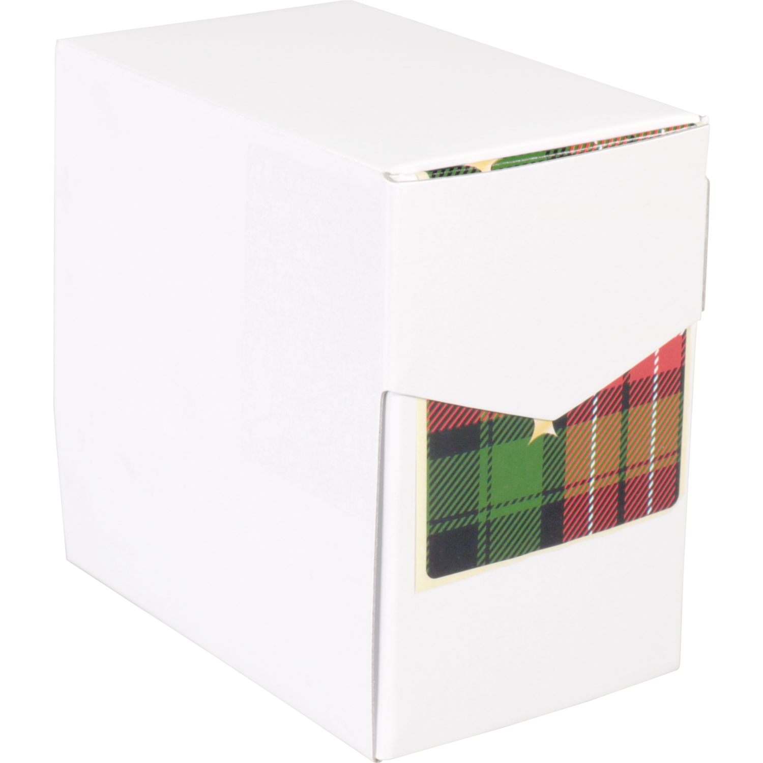 Sluitsticker, Christmas Eve, 200x60mm, papier + PE, rood/groen