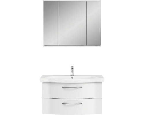 badkamermeubelset pelipal Sunline 114-97 wit hoogglans