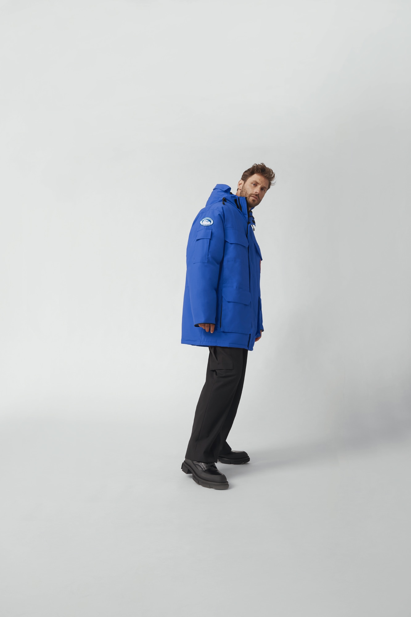 Canada Goose Expedition Parka Men PBI Blue