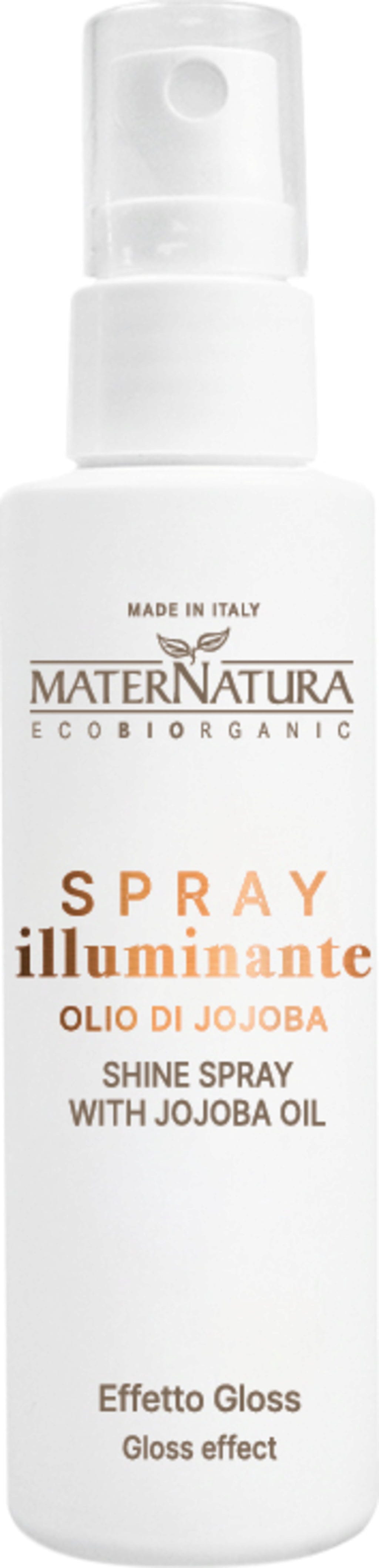 MaterNatura  Glanz-Effekt Spray mit Jojobaöl, 100 ml