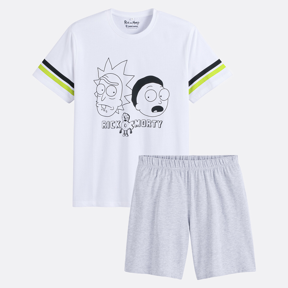 RICK ET MORTY<br>Curtas de pijama Rick e Morty