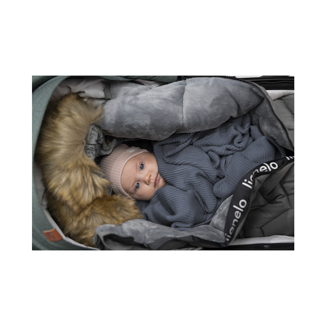 Lionelo Bambusdecke 75x100cm Blanket Blue