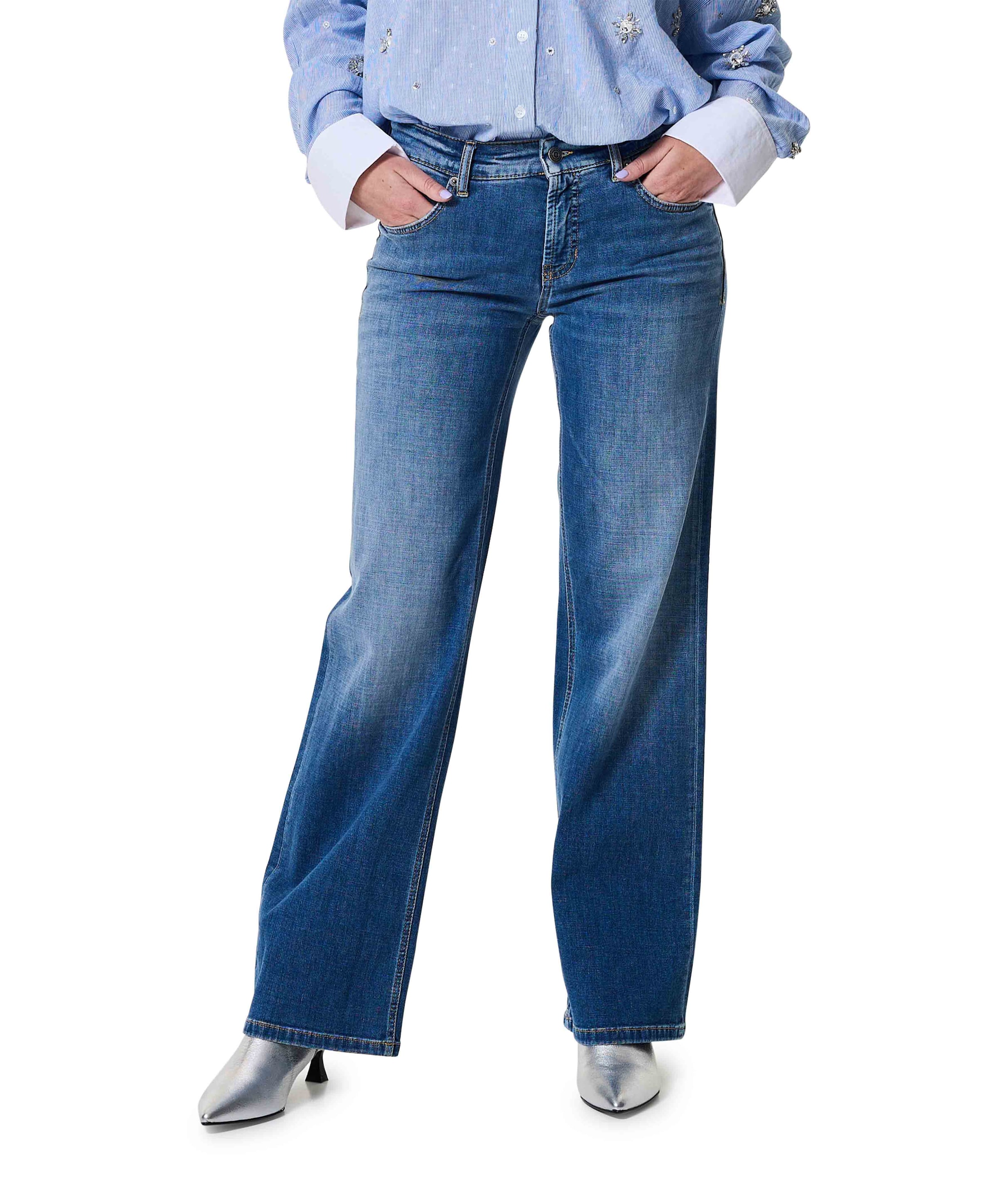 Cambio Tess jeans blauw