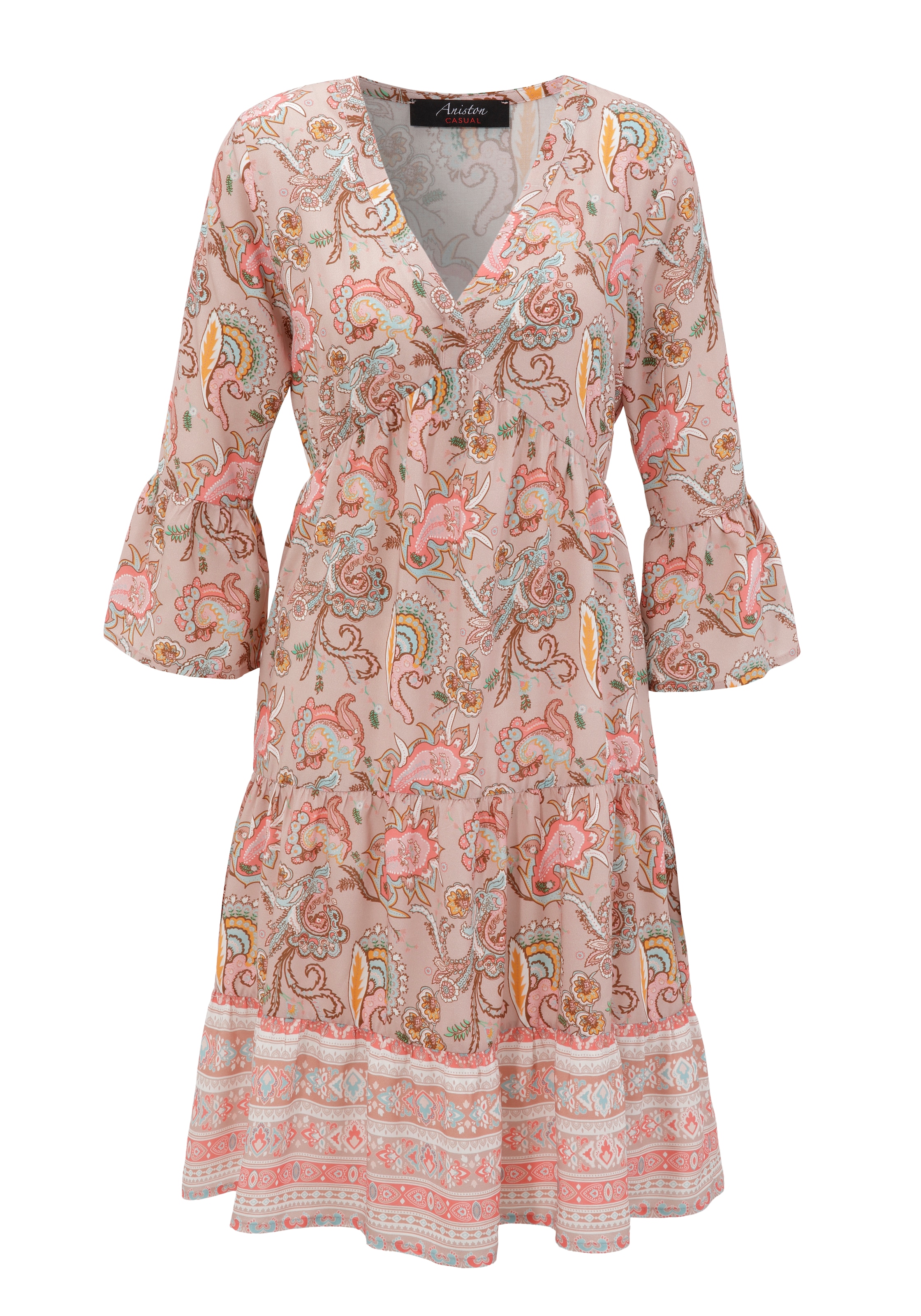 Aniston CASUAL Tunikakleid mit fantasievollem Druck
