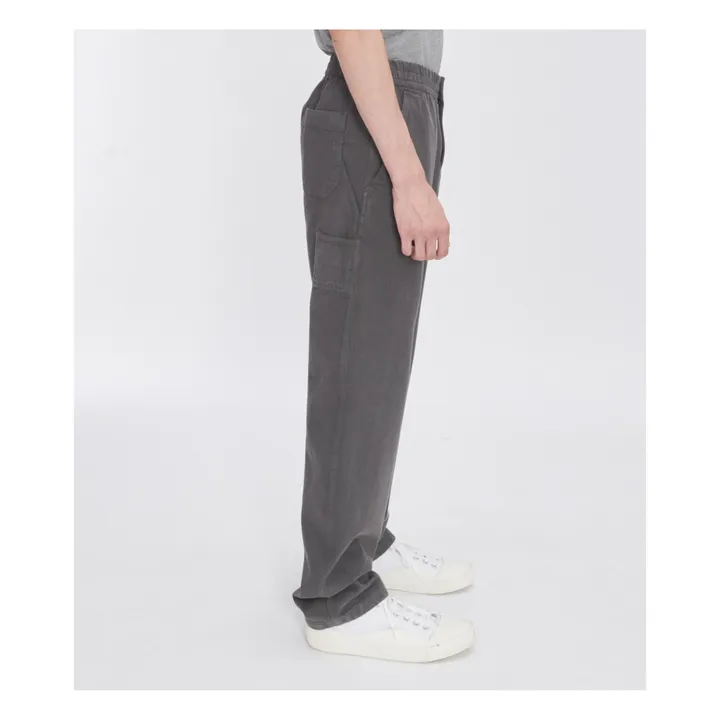 A.P.C. Pantalon Chuck Coton Bio | Gris anthracite