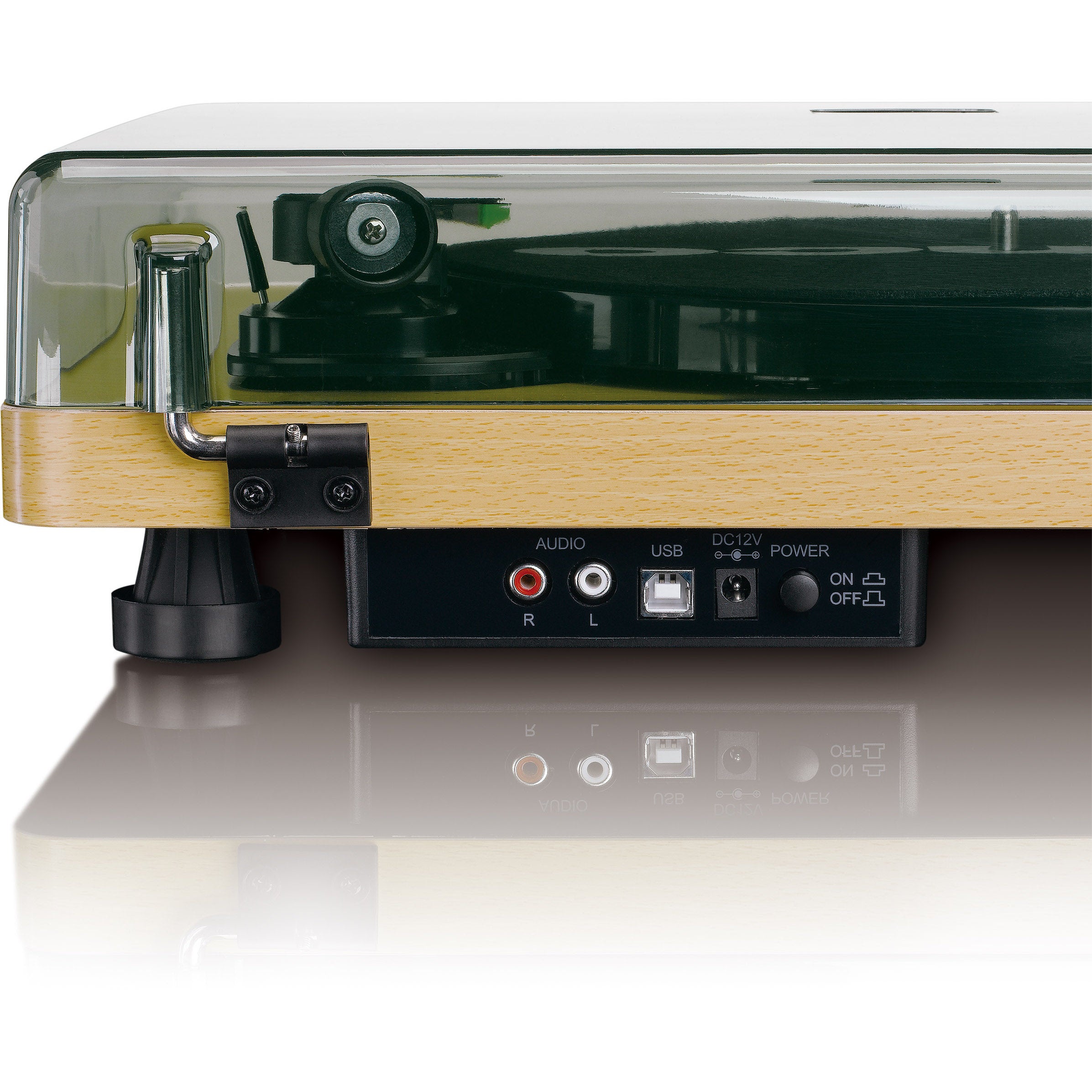 Lenco L-30 Wood USB platenspeler