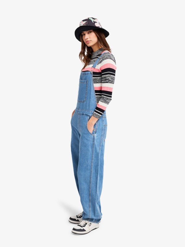 Wild Heart Salopette en jean Bleu Femme