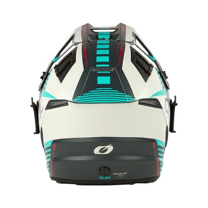 Casque cross O'Neal EX-SRS - QUIN 2025 - Gris / Gris
