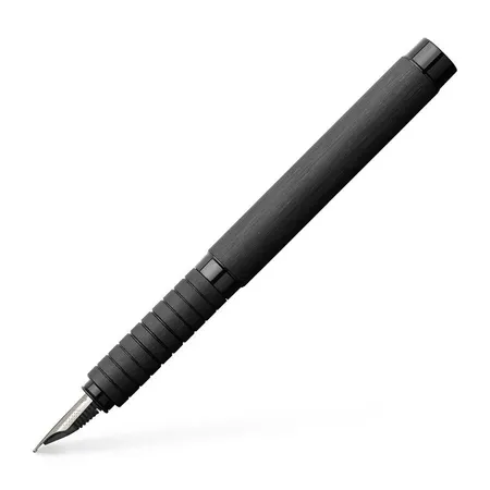 Faber-Castell Füller Essentio Aluminium Schwarz F