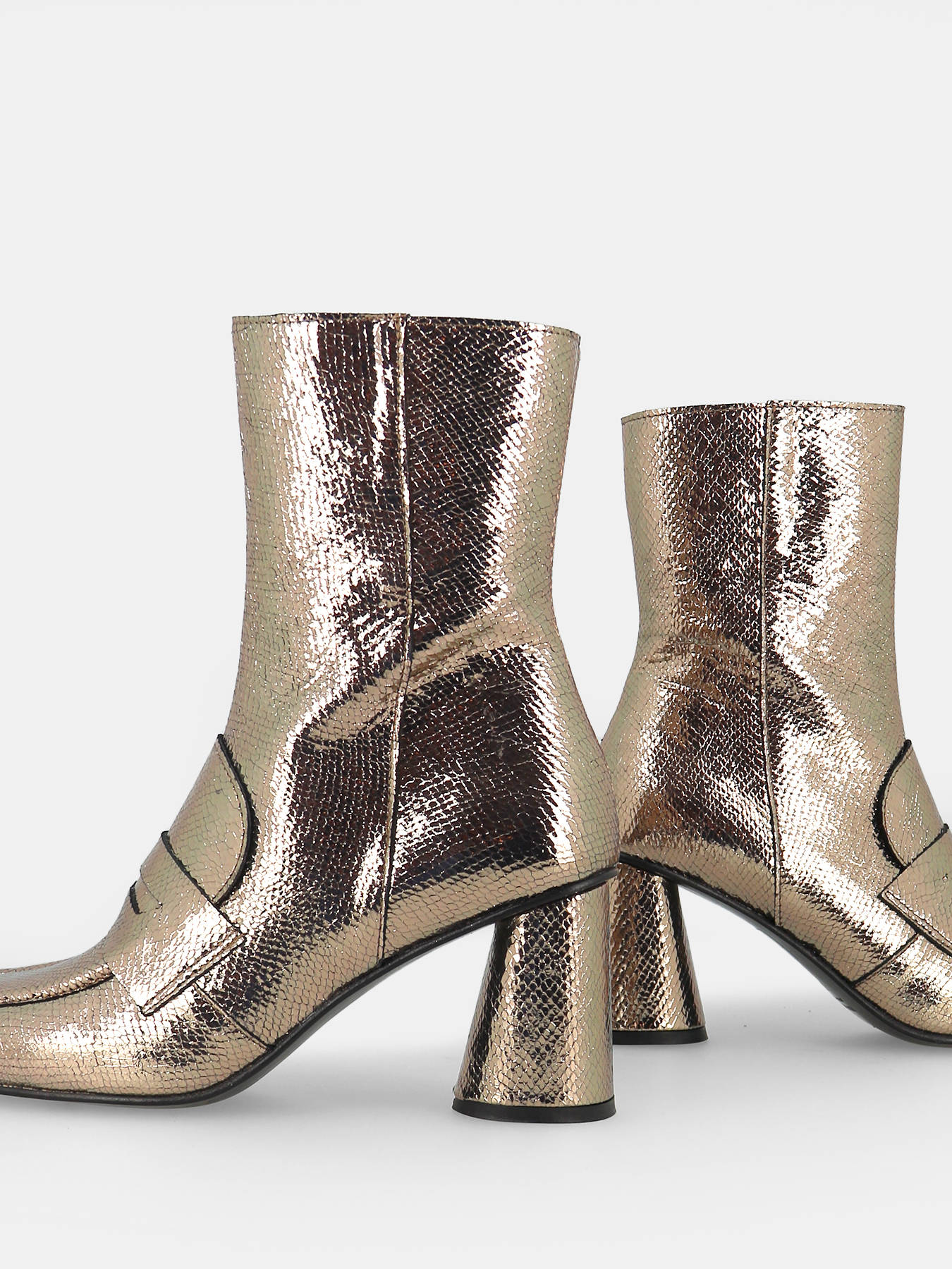 Bottines  talon en cuir SEMERDJIAN