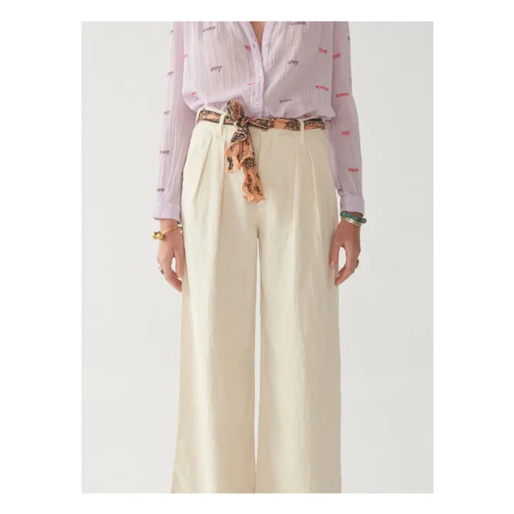 Maison Hotel Pantalon Ample Marisa | Blanc