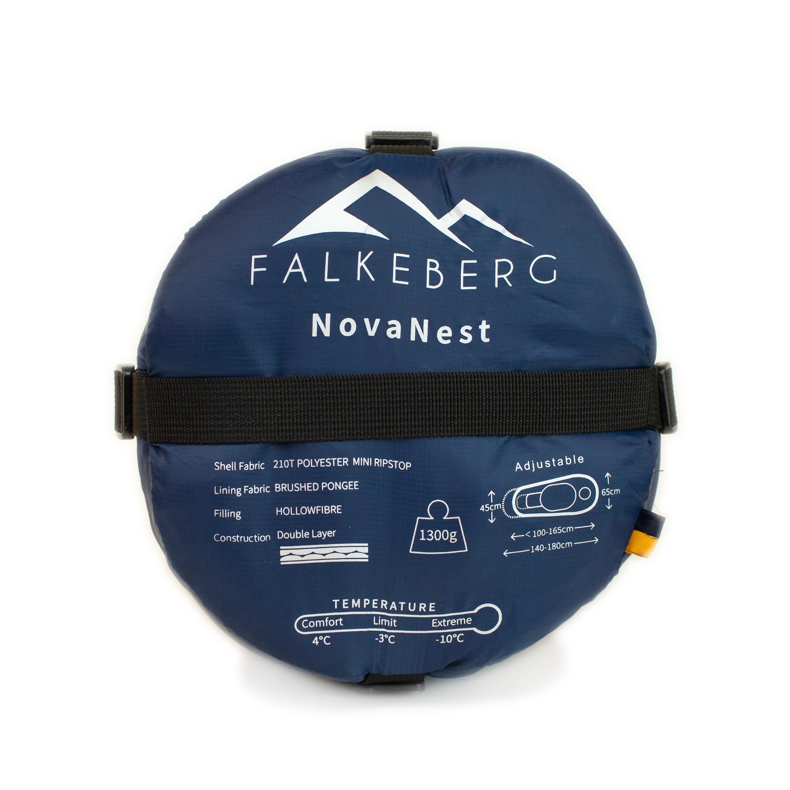 Falkeberg NovaNest, sovepose til barn<br>Sleep limit -3°C