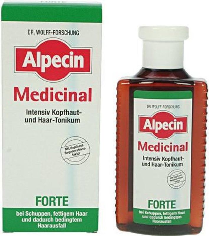 Alpecin Medicinal FORTE - Haargroeimiddel - 200 ml - Tegen roos en haaruitval