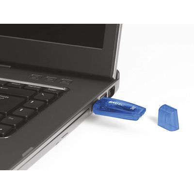 Emtec C410 Color Mix - clé USB 2.0 - 32 Go - bleu