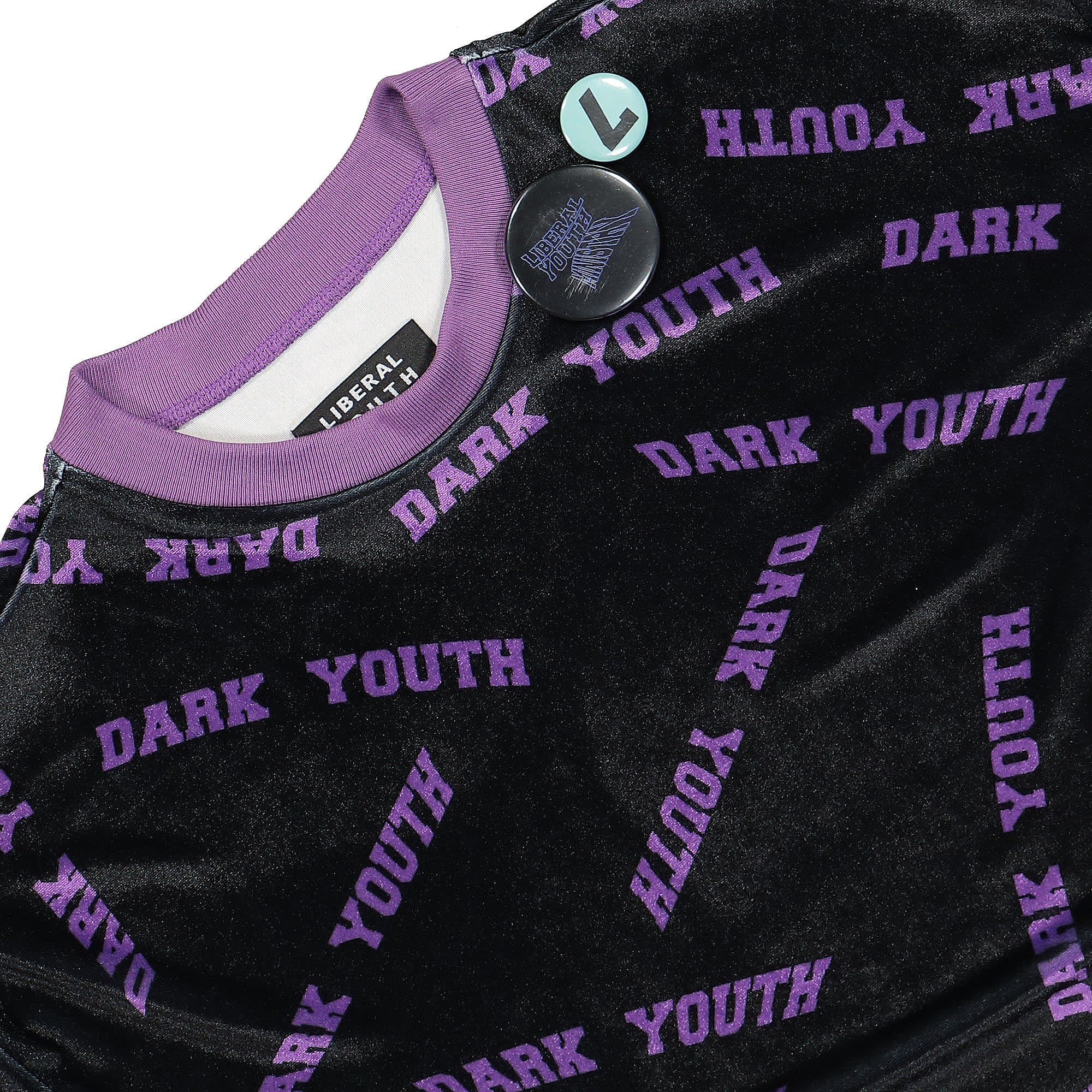 Liberal Youth Ministry<br>Dark Youth Velvet Longsleeve T-Shirt