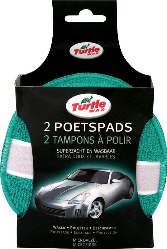 Turtle Wax - Grip it - Applicator Pads - Geel - 2 Stuks