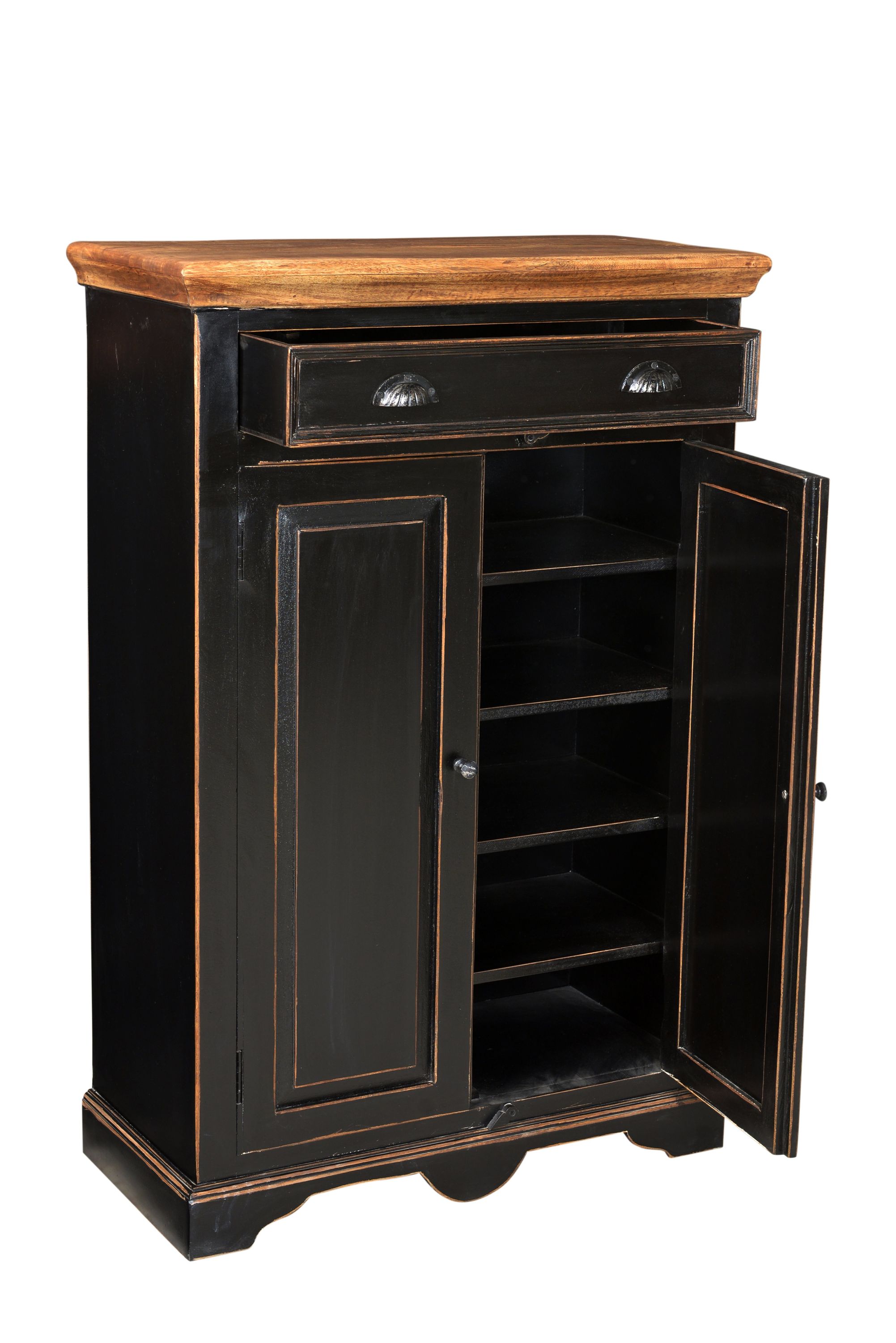 Highboard Corsica Mangoholz Kommode Sideboard Wohnzimmer Esszimmer Schrank