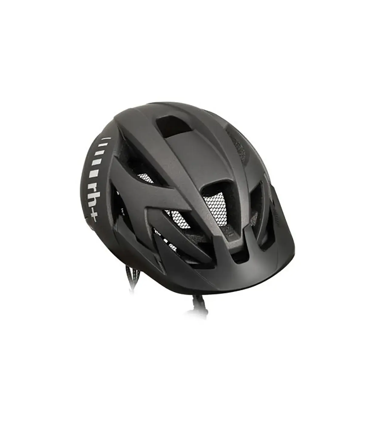 RH+ 3in1 Fietshelm Mat Zwart