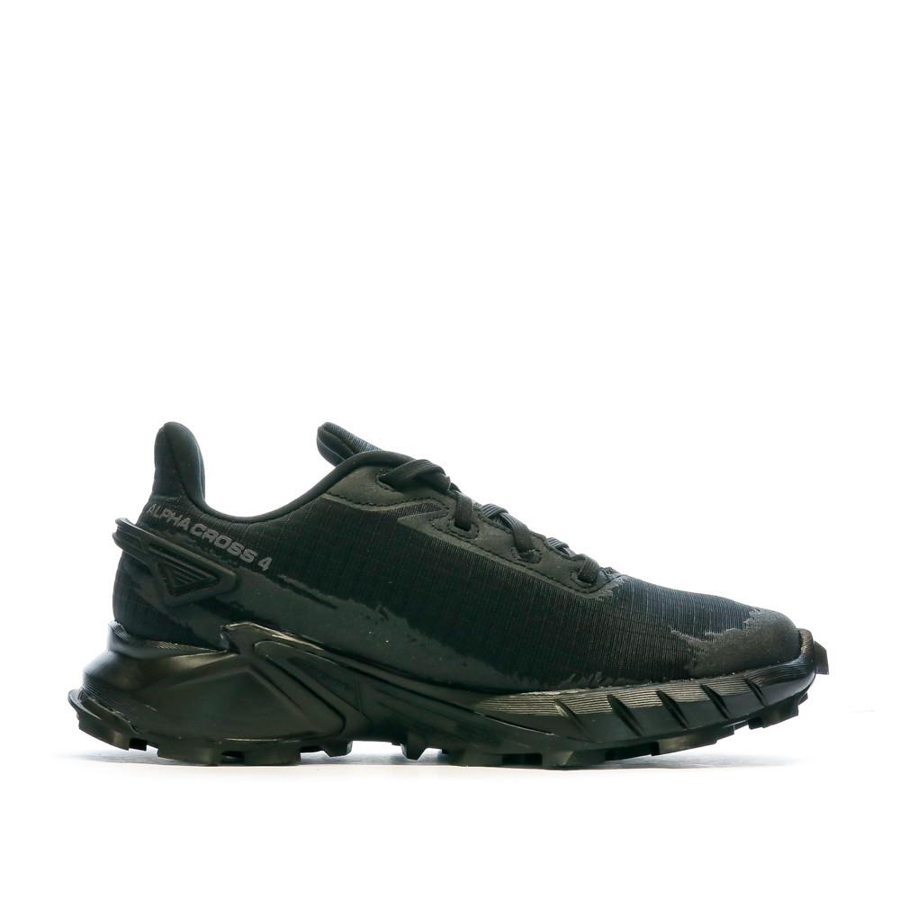 Salomon Chaussures de Trail Noires Femme Salomon Alphacross 4 W